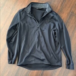 Under Armour Charcoal Quarter-Zip Top